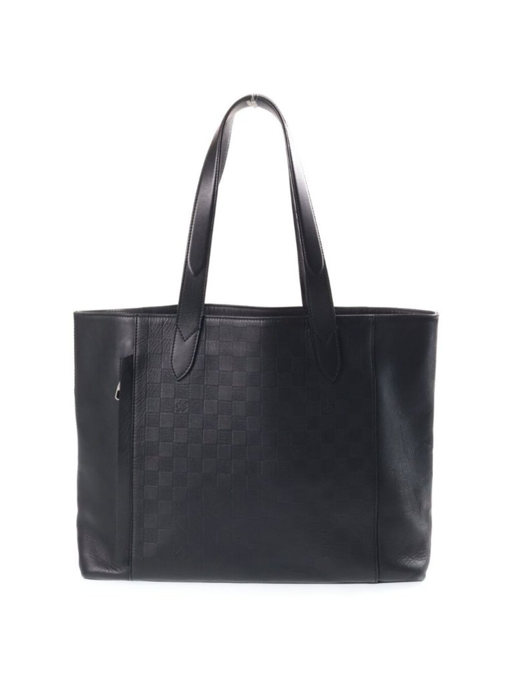 Louis Vuitton Damier Infini Bavoiage Tote Bag Black Leather